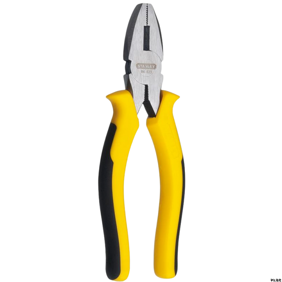 STANLEY 70-482 8'' Sturdy Steel Combination Plier Double Color Sleeve
